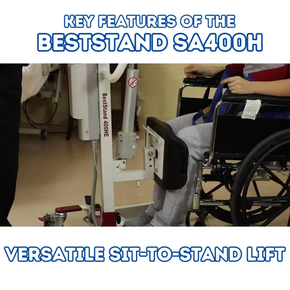 Key Features of the BestStand SA400H Versatile Sit-to-Stand Lift