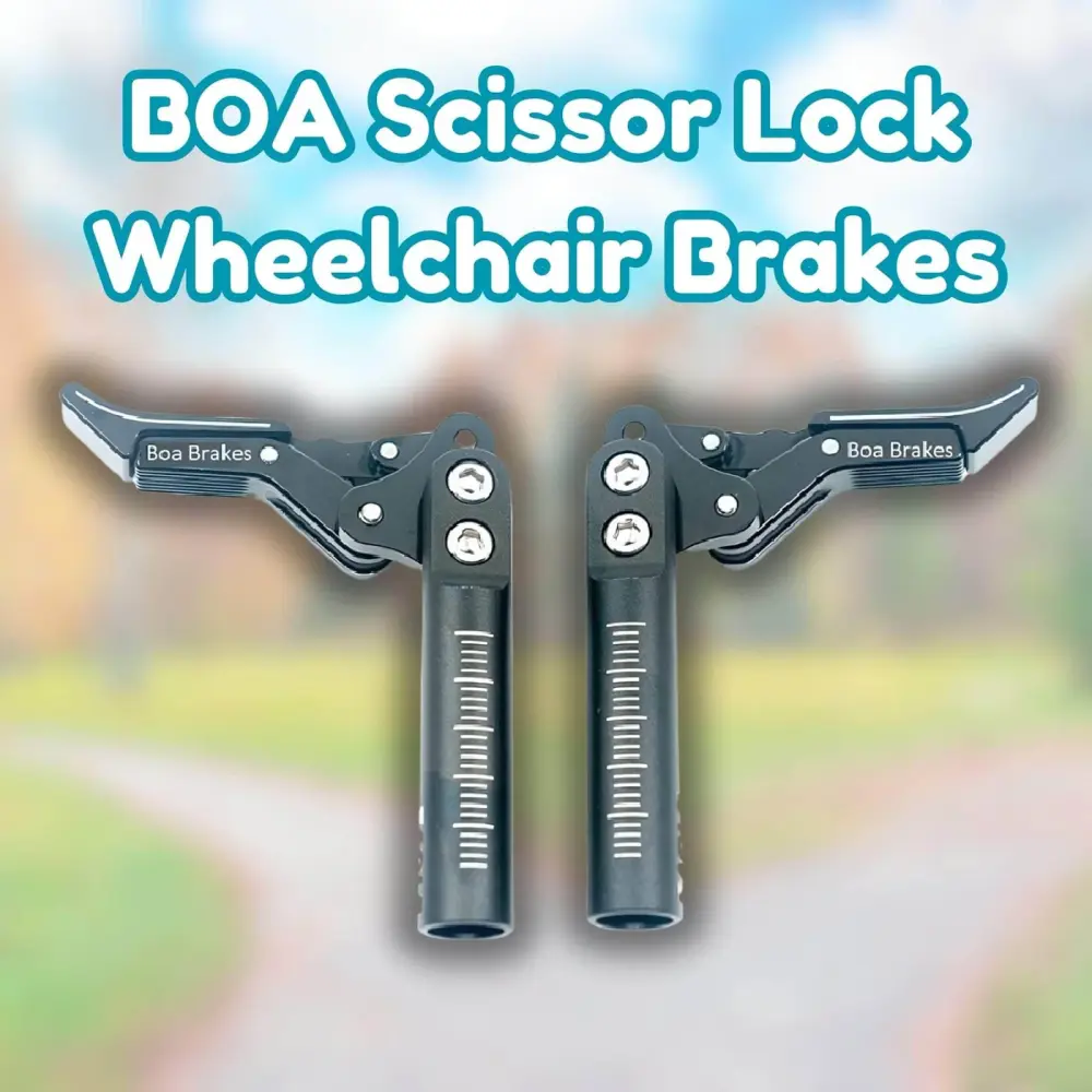 BOA Scissor Lock Wheelchair Brakes