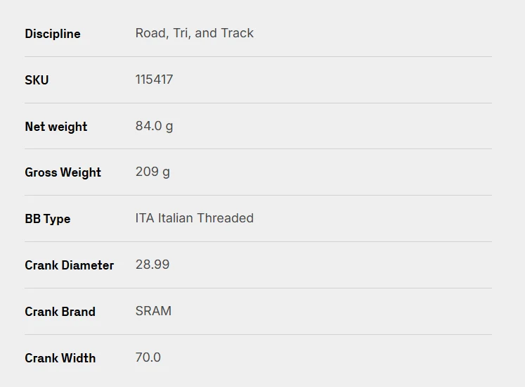CeramicSpeed - BB ALPHA for ITA SRAM DUB Road detail