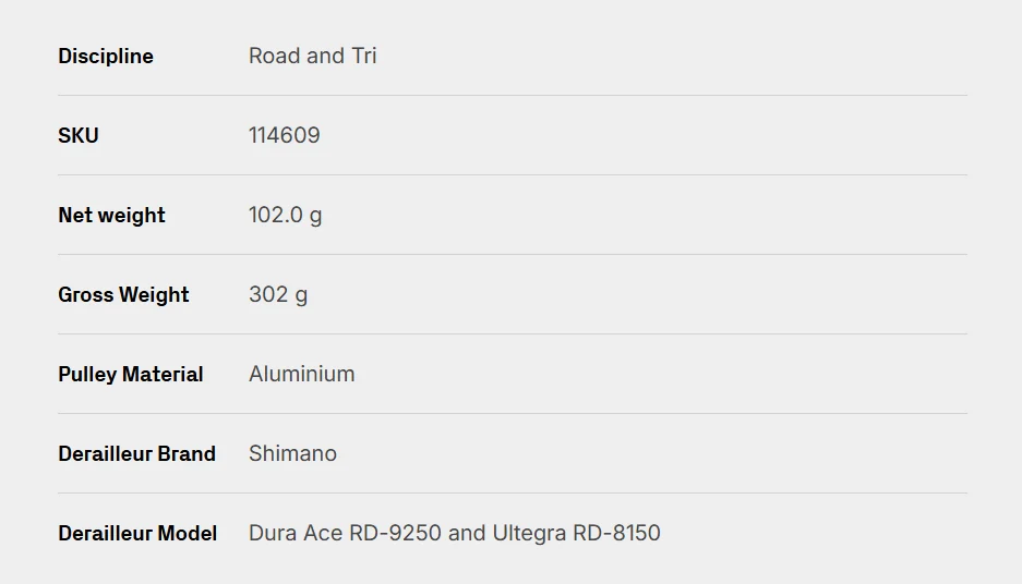 CeramicSpeed - OSPW RS ALPHA for Shimano 9250/8150 detail