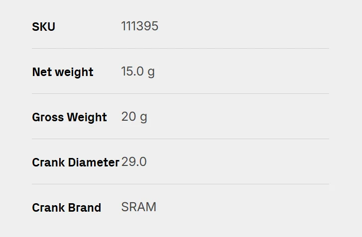 CeramicSpeed - Preload Ring for SRAM DUB detail
