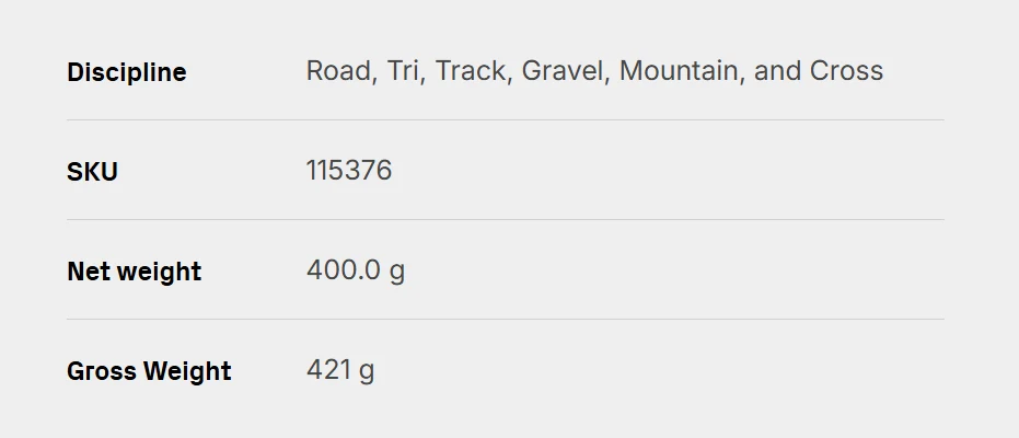CeramicSpeed - UFO Ultra Endurance Wax 400g Bag detail