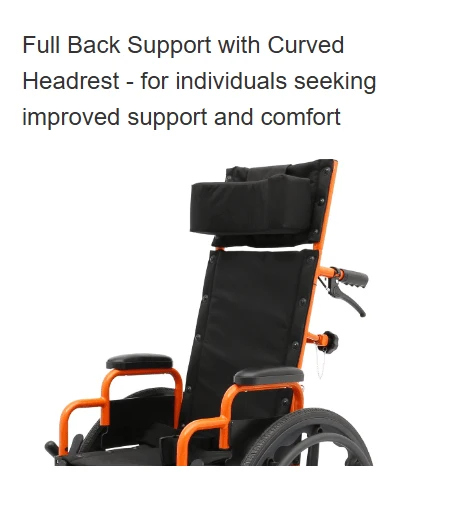 Circle Specilty Ziggo Pro Lightweight Reclining Wheelchair detail