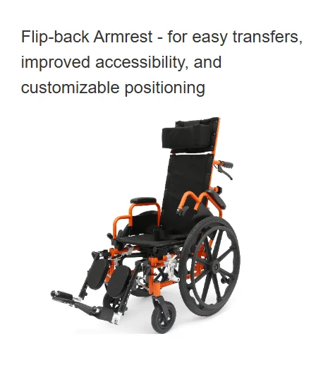 Circle Specilty Ziggo Pro Lightweight Reclining Wheelchair detail