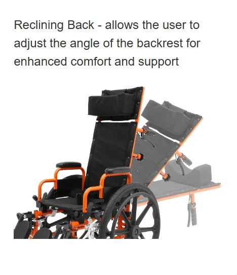 Circle Specilty Ziggo Pro Lightweight Reclining Wheelchair detail
