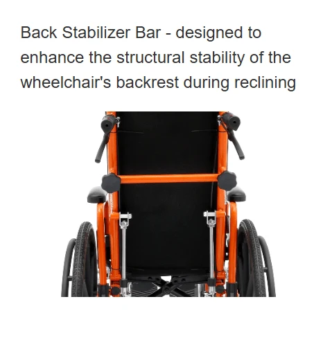 Circle Specilty Ziggo Pro Lightweight Reclining Wheelchair detail