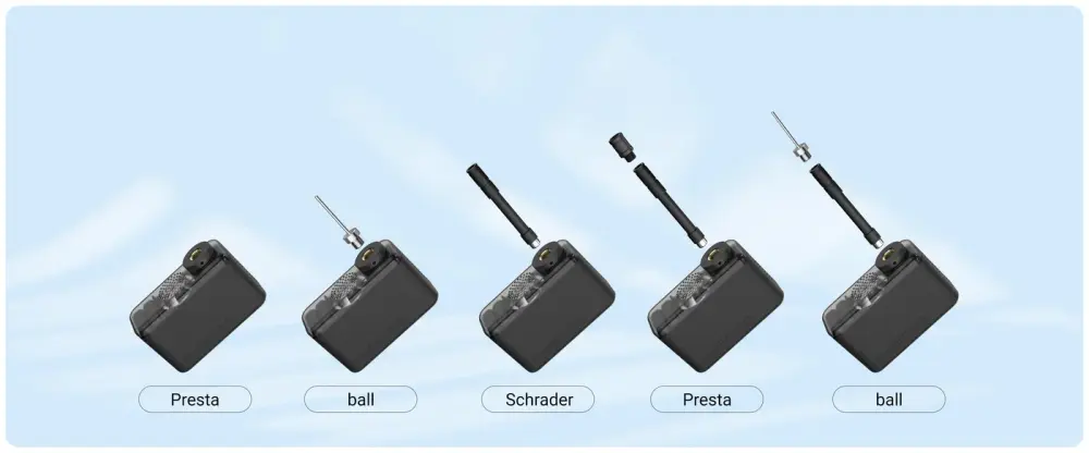 Coospo AP-X1 Mini Bike Pump detail