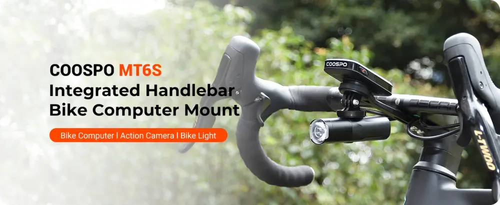 Coospo MT6S Aero Integrated Out-Front Computer Mount detail