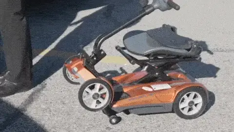 ev rider transport 4af folding scooter