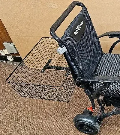 Eagle HD Folding Power Chair With Basket