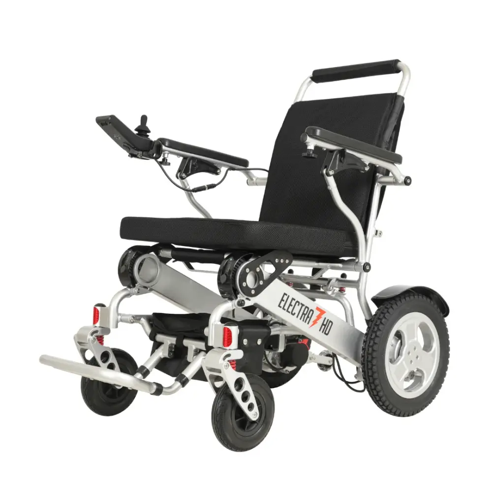 Electra 7 HD Wheelchair in Silver | Dignity Mobility