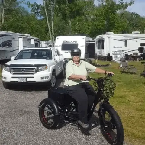 Person E Trike With Fat Tires