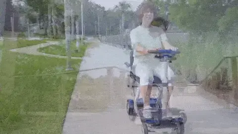 solax transformer electric folding mobility scooter