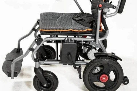eVolt Traveler Power Chair with dual motors providing power over various terrains.