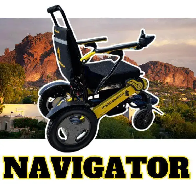 Forcemech Navigator Portable Electric Wheelchair