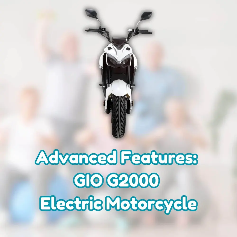 Advanced Features: GIO G2000 Electric Motorcycle