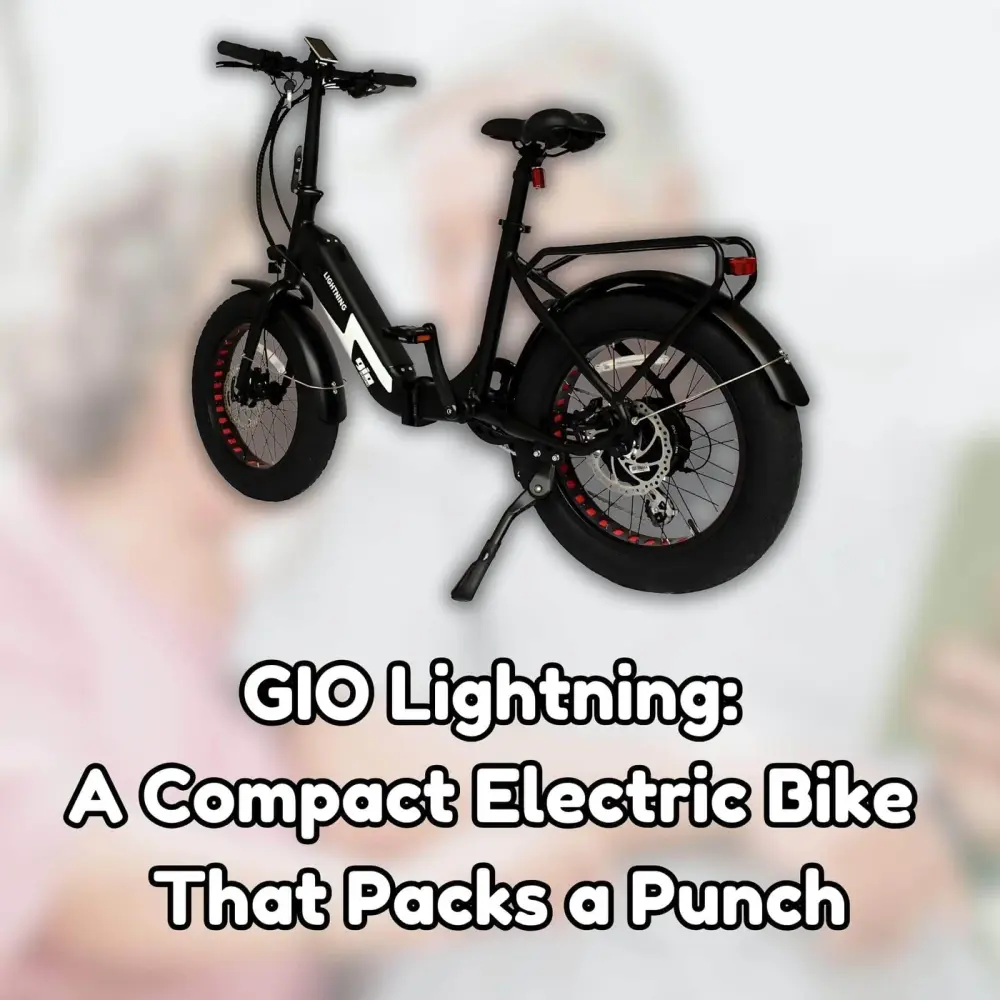 GIO Lightning: A Compact Electric Bike That Packs a Punch