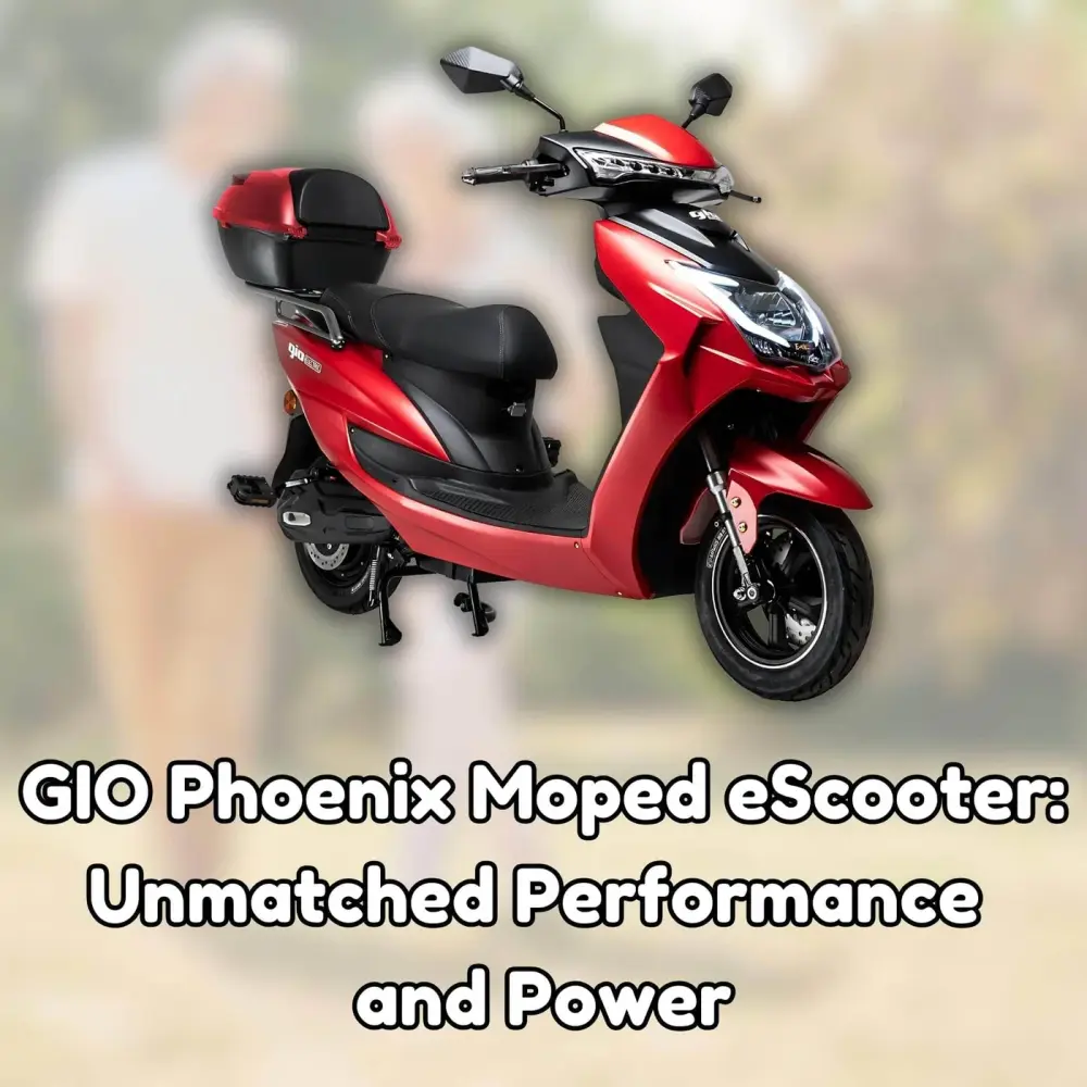 GIO Phoenix Moped eScooter: Unmatched Performance and Power
