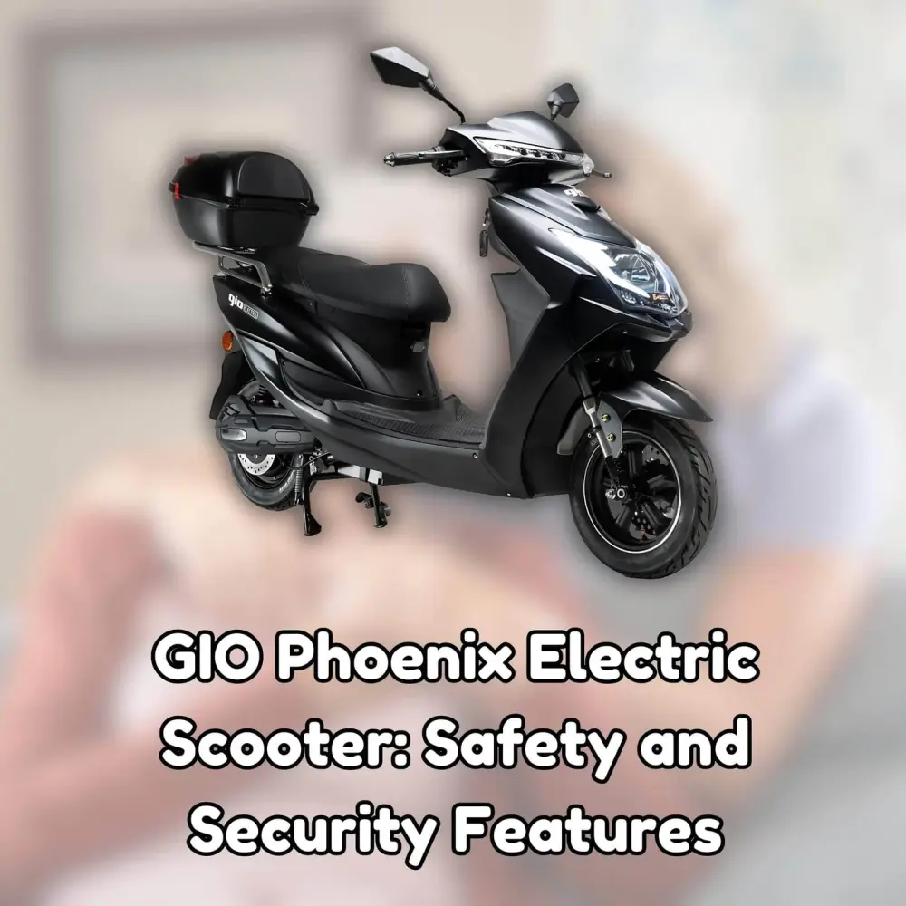 GIO Phoenix Electric Scooter Safety and Security Features