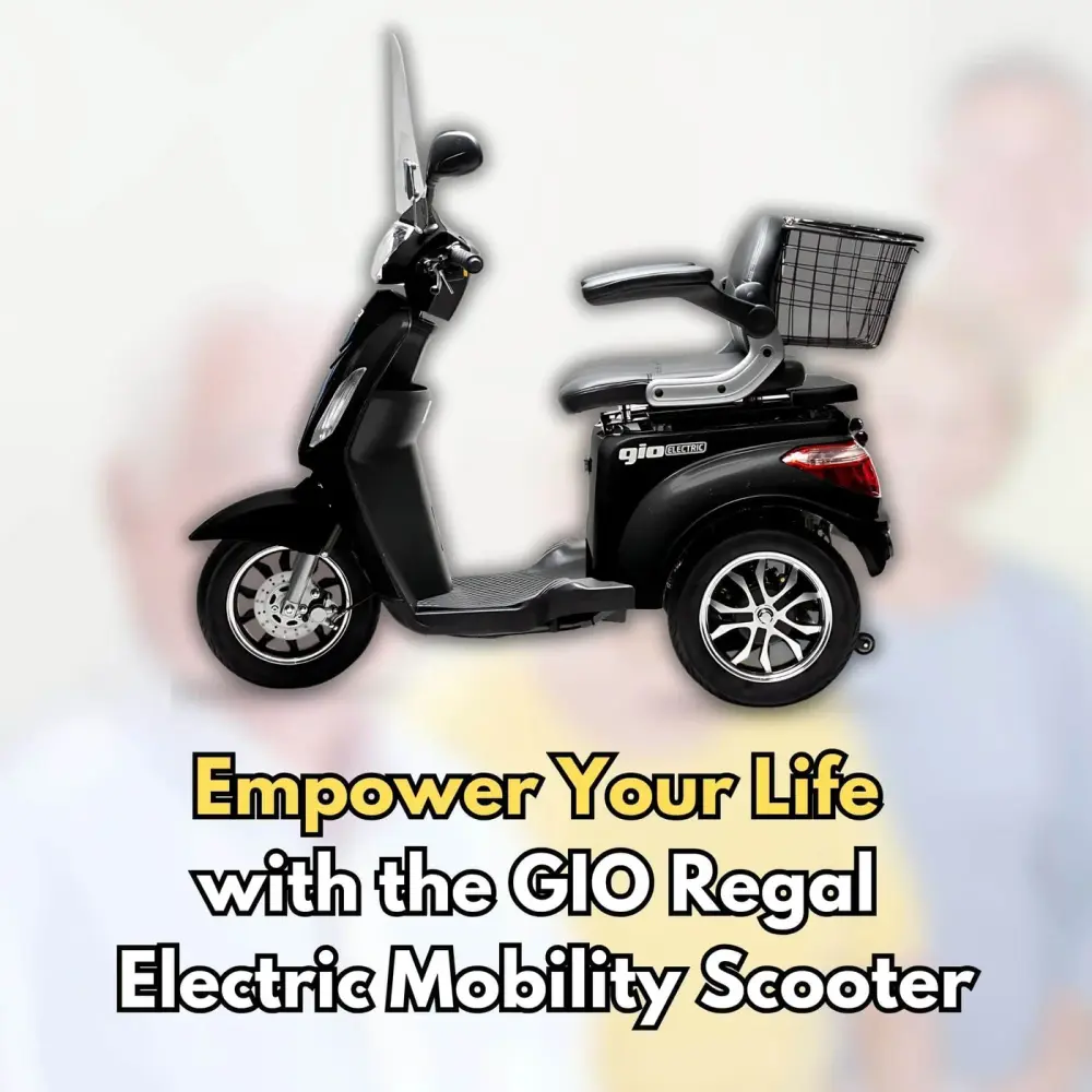 Empower Your Life with the GIO Regal Electric Mobility Scooter