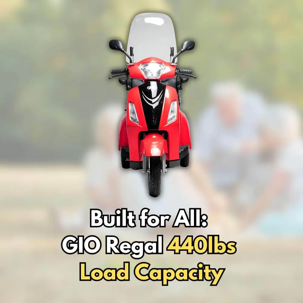 Built for All: GIO Regal 440lbs Load Capacity