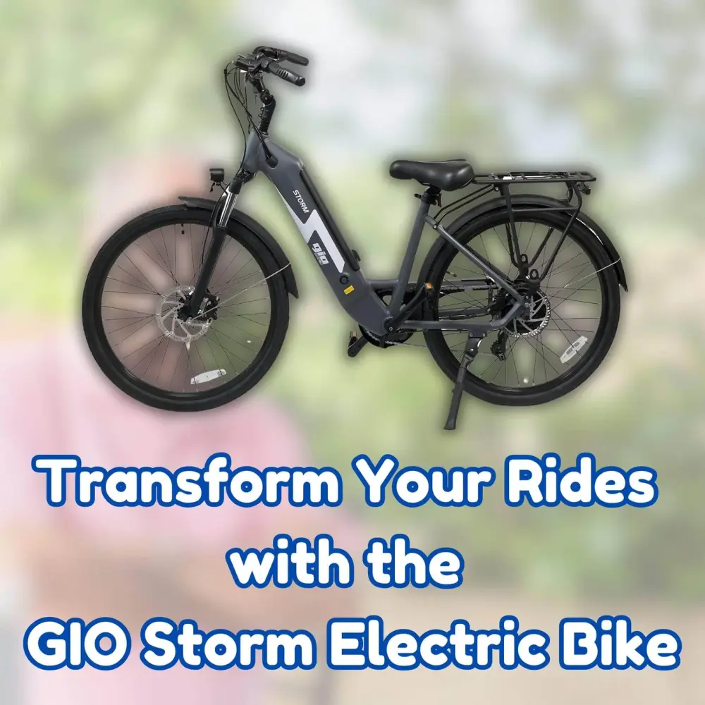 Transform Your Rides with the GIO Storm Electric Bike