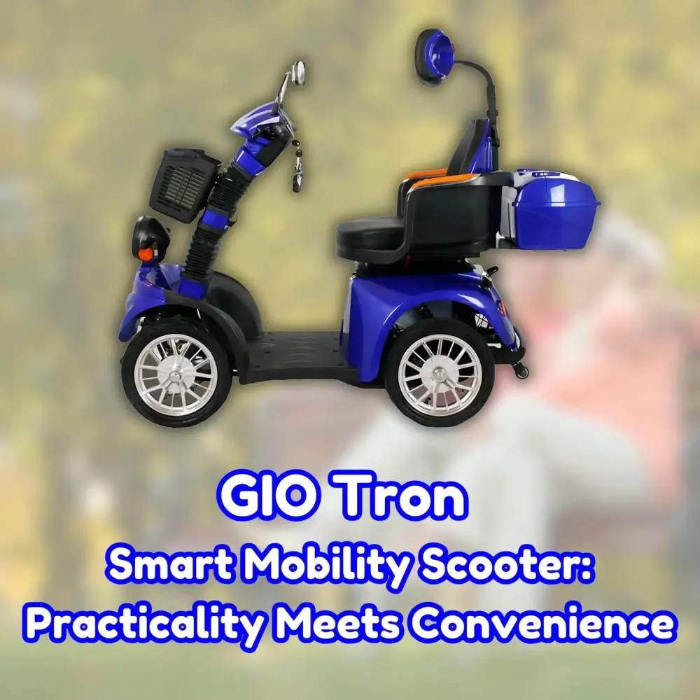 GIO Tron Smart Mobility Scooter: Practicality Meets Convenience