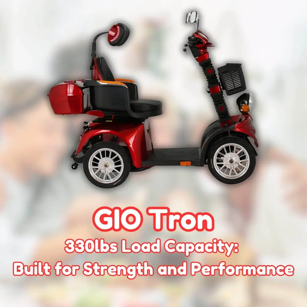 GIO Tron 330lbs Load Capacity: Built for Strength and Performance