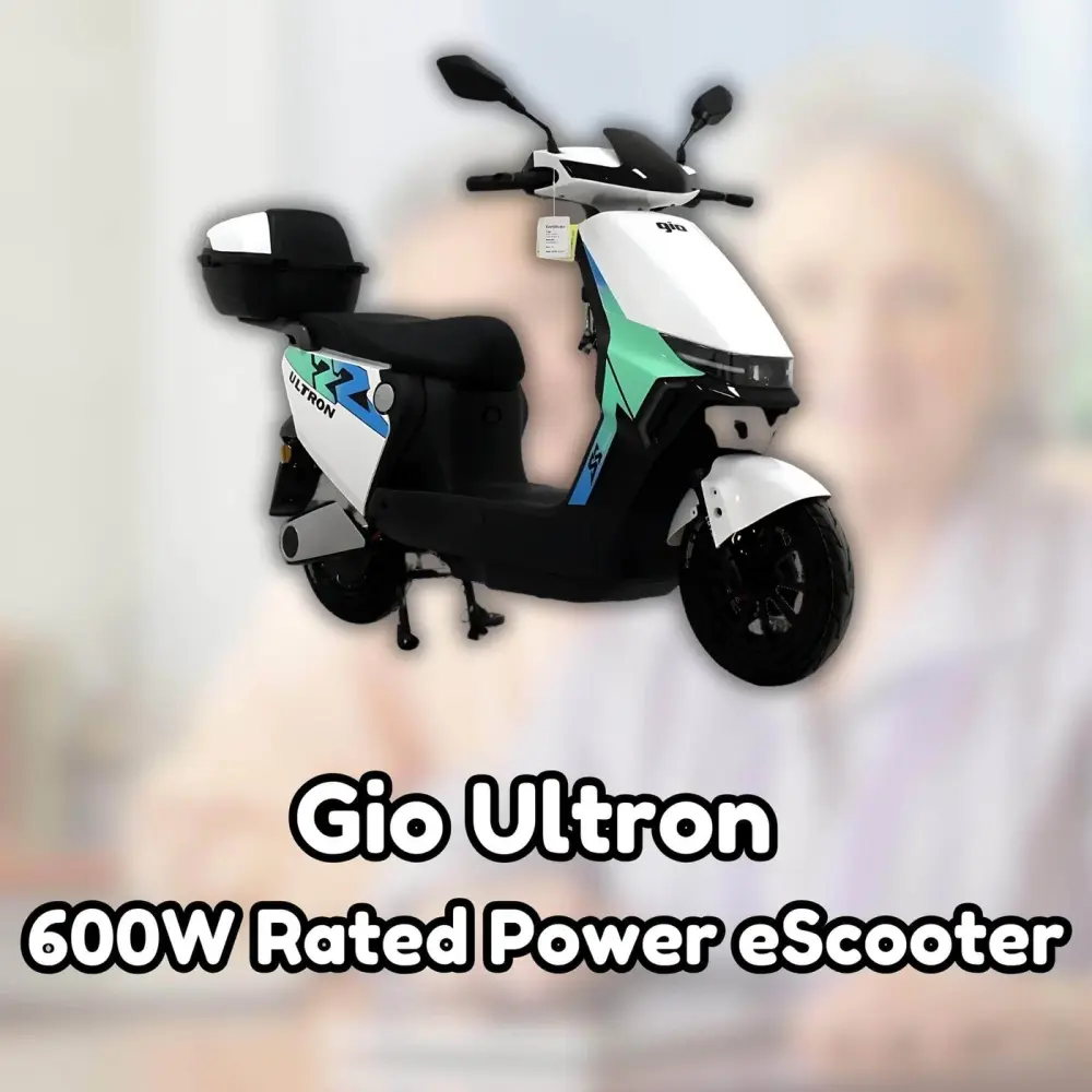 Gio Ultron 600W: Rated Power eScooter