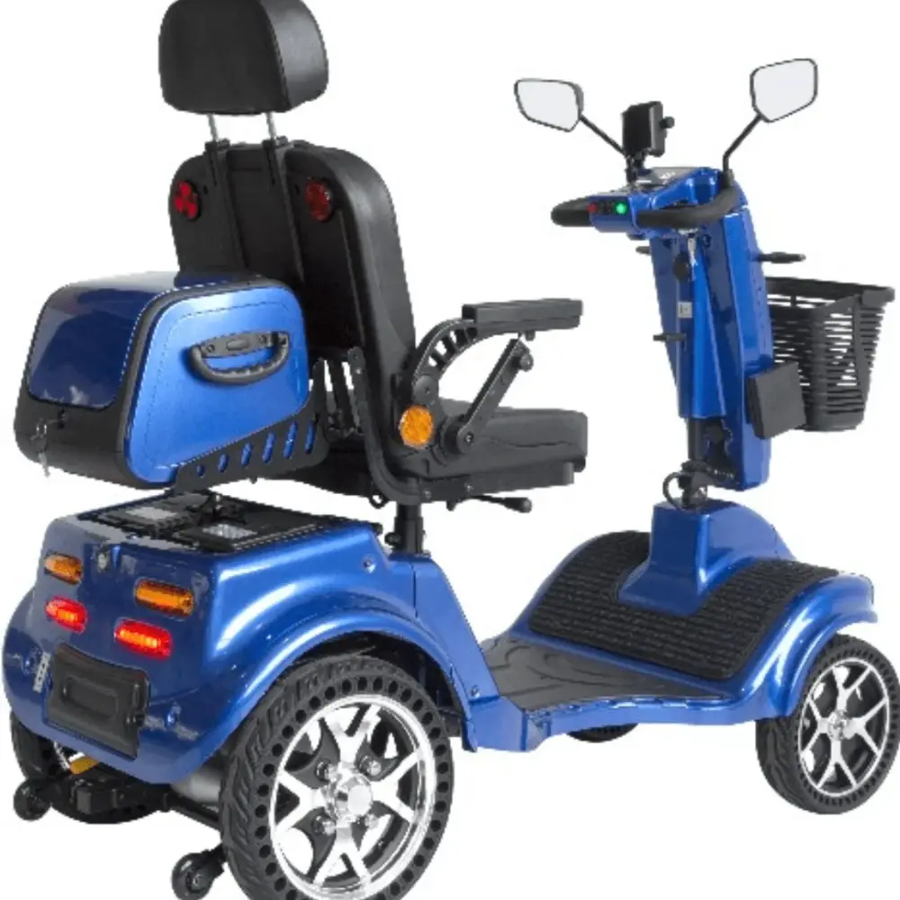 Gladiator 4 Wheel Heavy Duty Portable Mobility Scooter detail