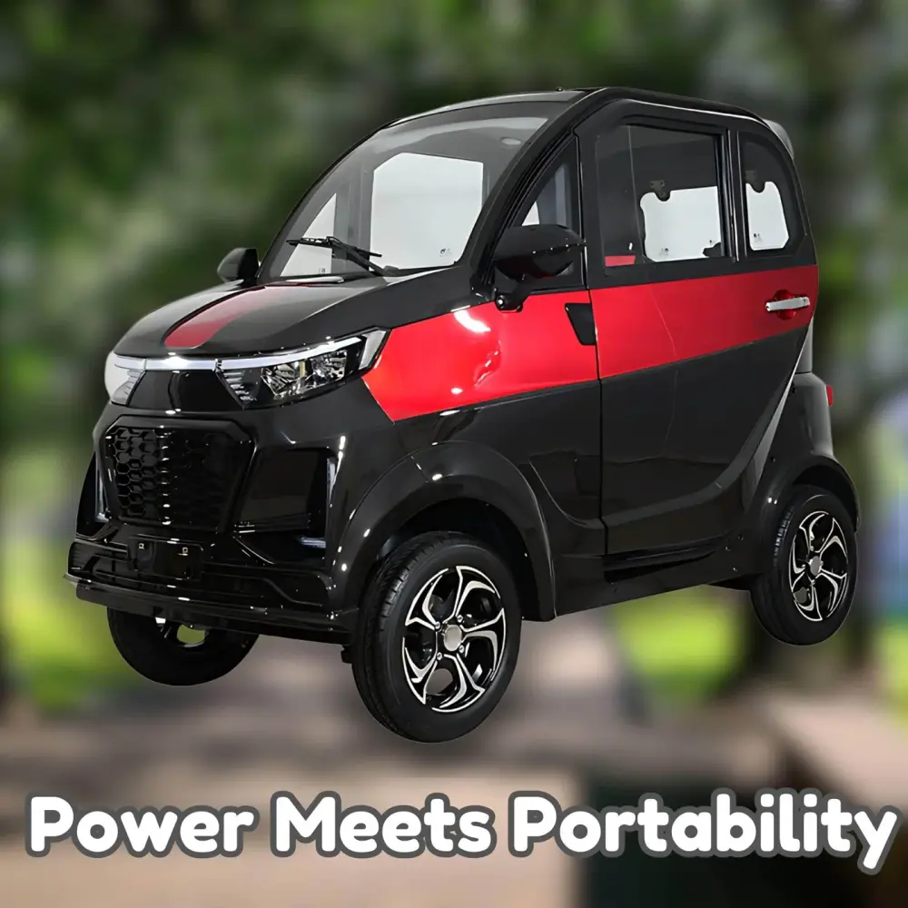 Green Transporter Q Express Mobility Scooter: Power Meets Portability