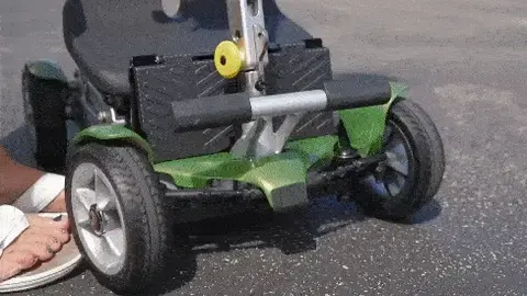 ev rider gypsy q2 folding mobility scooter