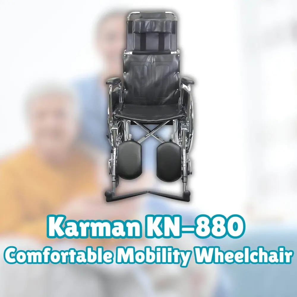 Karman KN-880 Comfortable Mobility Wheelchair