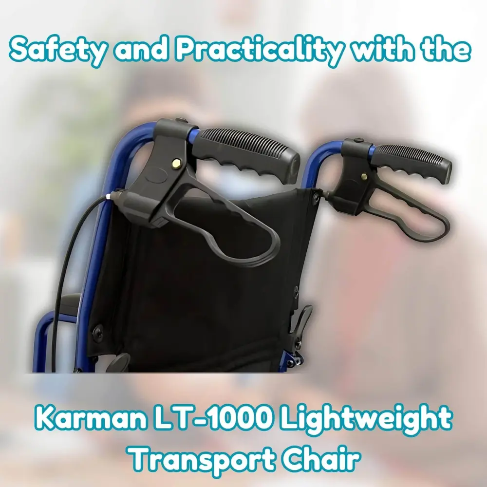 Safety and Practicality with the Karman LT-1000 Lightweight Transport Chair