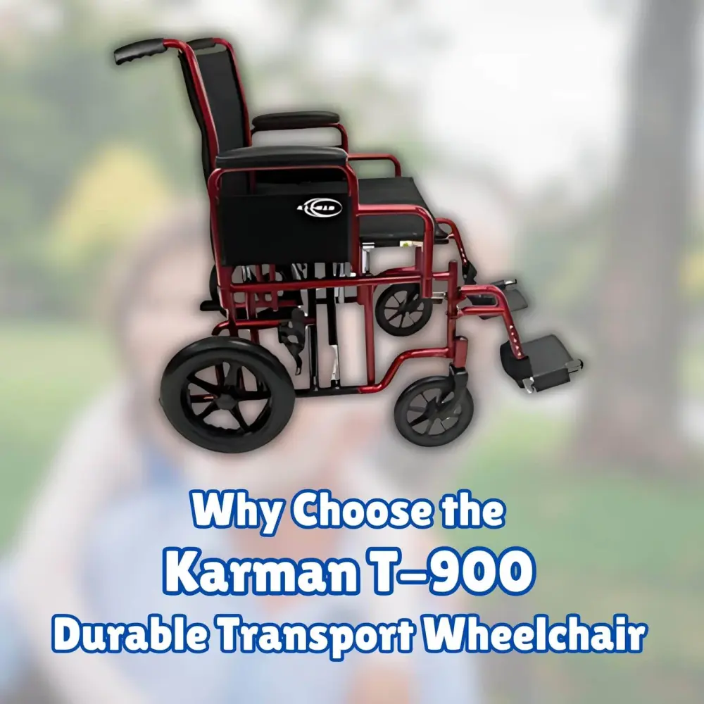 Why Choose the Karman T-900 Durable Transport Wheelchair?