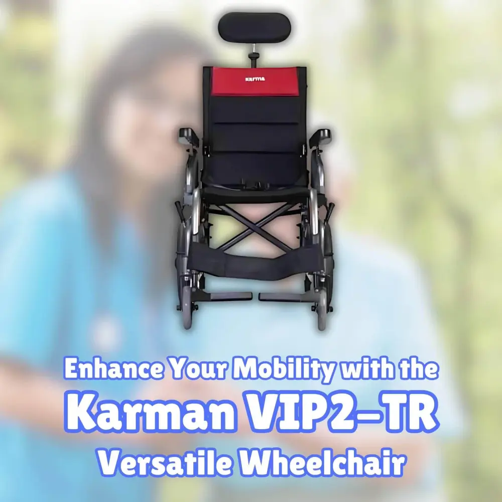 Enhance Your Mobility with the Karman VIP2-TR Versatile Wheelchair
