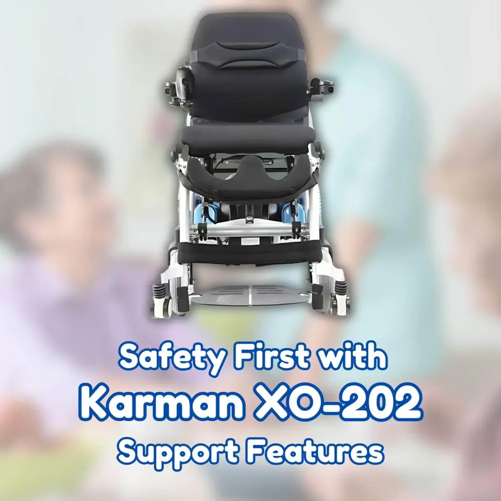Feel the Comfort with the Karman S-115 Lightweight Ergonomic Wheelchair