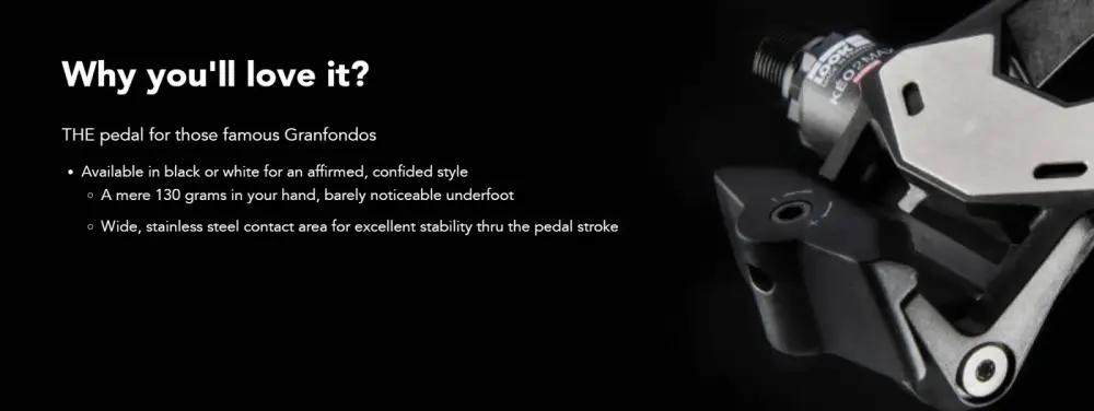 Look Cycle Keo 2 Max detail