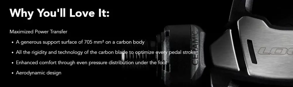 Look Cycle Keo Blade Carbon -V4 detail
