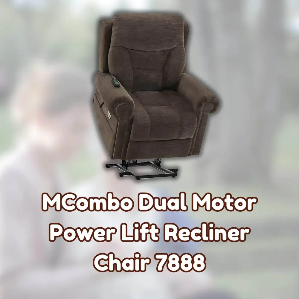 MCombo Power Lift Recliner Chair Fabric 7091 GIF Banner