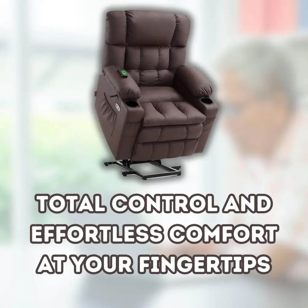 MCombo Dual Motor Power Lift Recliner Chair: Total Control and Effortless Comfort at Your Fingertips