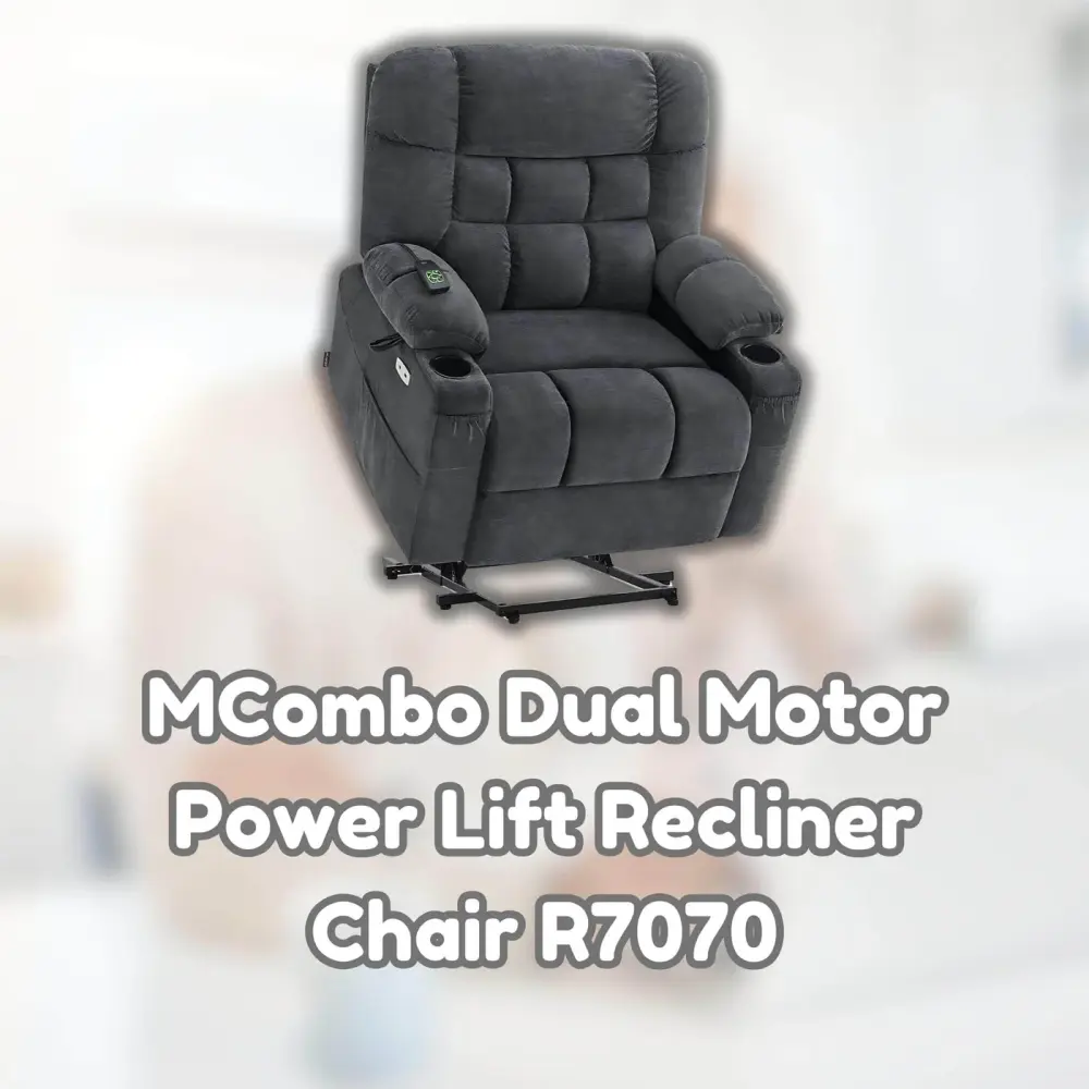 MCombo Dual Motor Power Lift Recliner Chair R7070 - Take Back Your Independence and Comfort