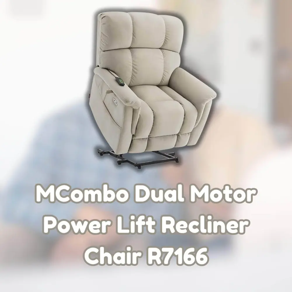 MCombo Dual Motor Power Lift Recliner Chair R7166
