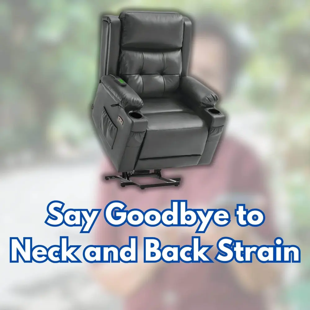 MCombo Dual Motor Power Lift Recliner Chair: Say Goodbye to Neck and Back Strain