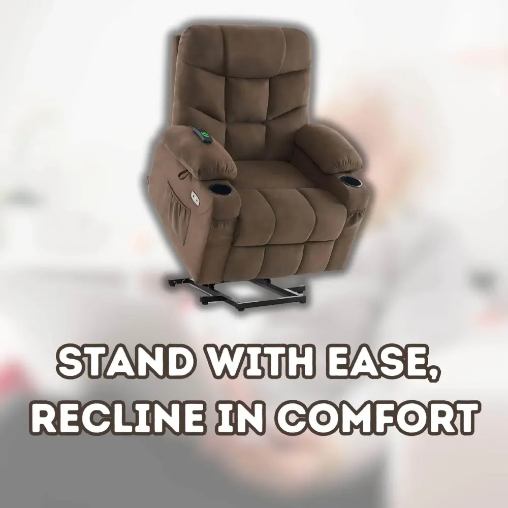 MCombo Power Lift Recliner - Stand with Ease, Recline in Comfort