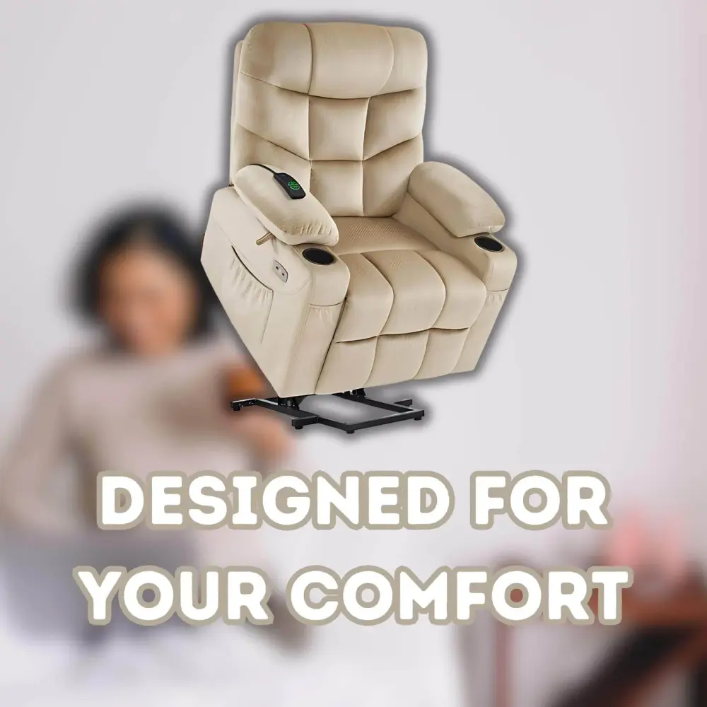 MCombo Power Lift Recliner Chair Sofa - Designed for Your Comfort