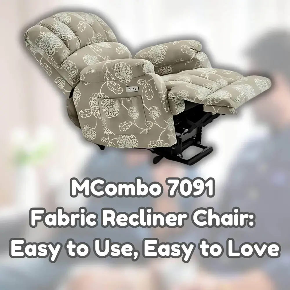 MCombo 7091 Fabric Recliner Chair: Easy to Use, Easy to Love