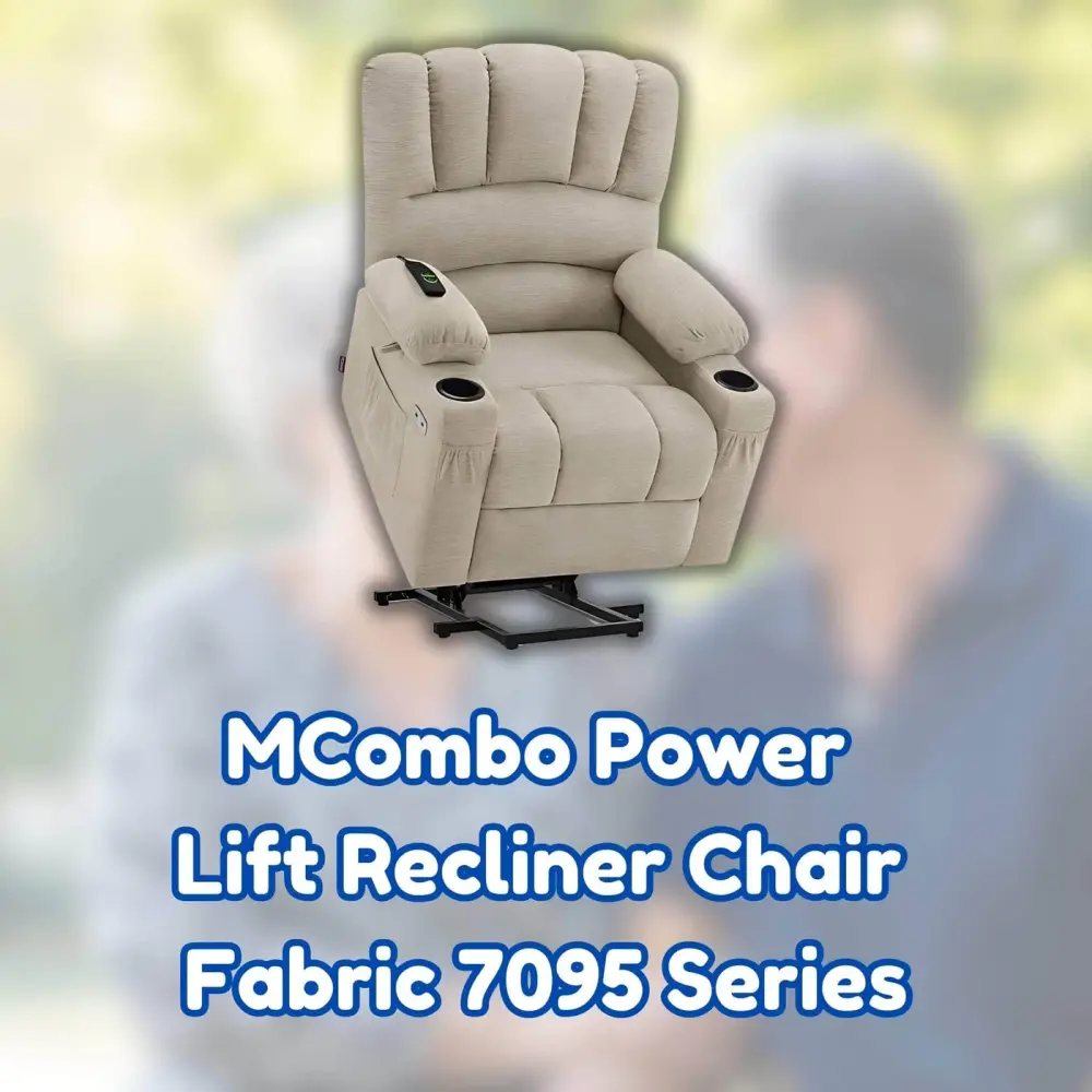 MCombo Power Lift Recliner Chair Fabric 7095 Series