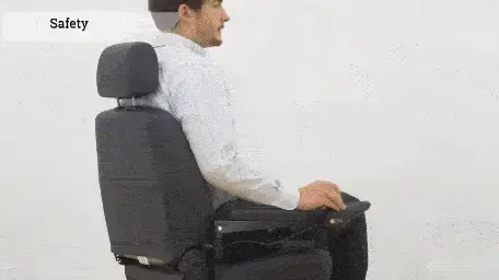 Stability and Safety: Merits Health P310 Regal Rear Wheel Drive Power Chair