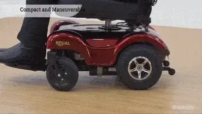 Effortless Maneuverability: Merits Health P310 Regal Rear Wheel Drive Power Chair